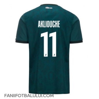 AS Monaco Maghnes Akliouche #11 Tricou Fotbal Replică 2024-25 Barbati Deplasare